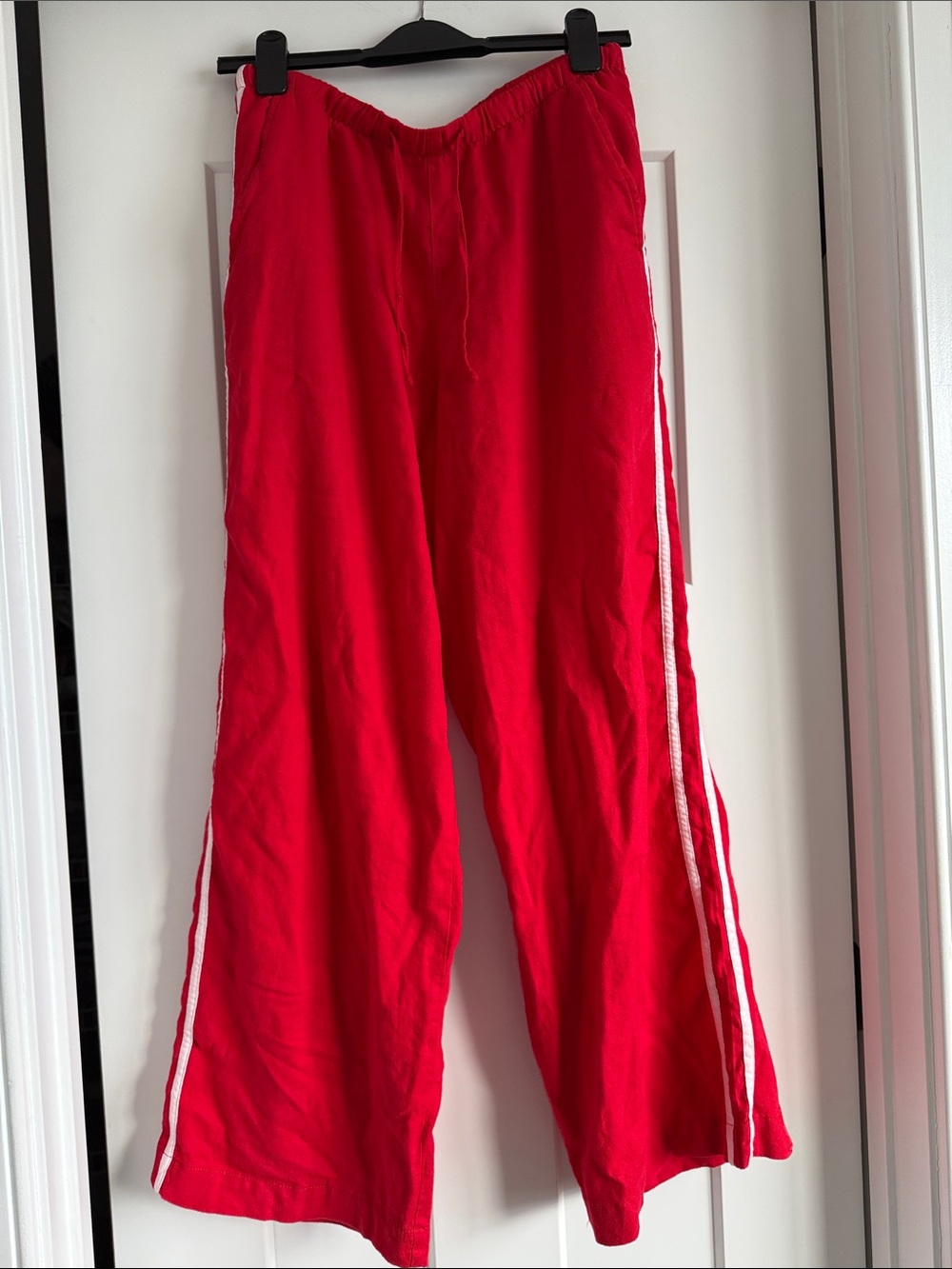 Gap track linen pants